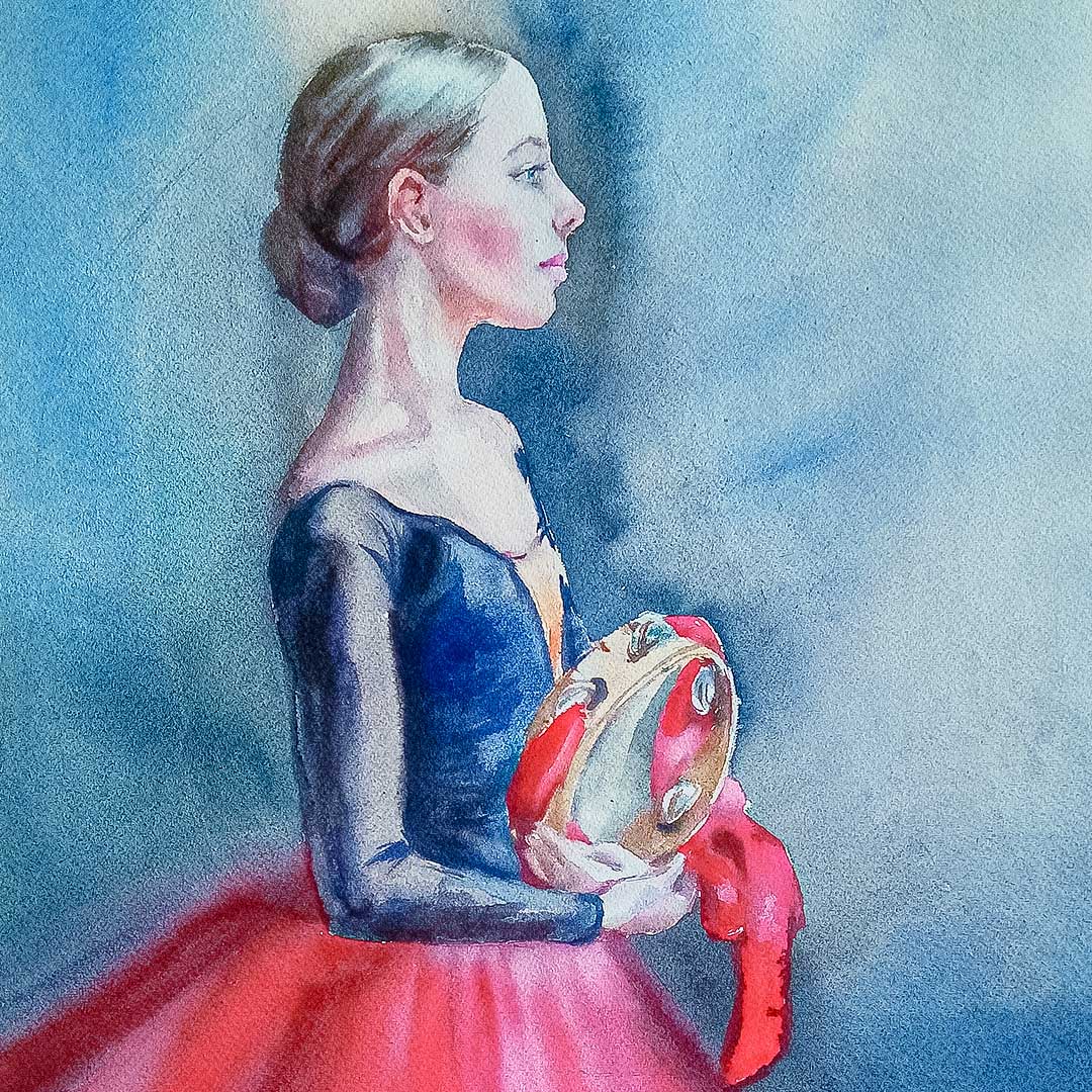 Larisa Golec - Akvarelni baleti
