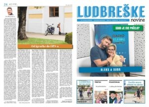Naslovnica Ludbreških novina broj 221